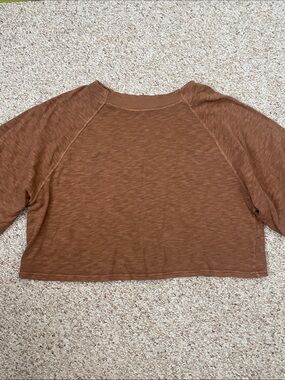 Aerie It’s Casual Knit Slub T-Shirt